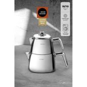 Emsan Tea Time Çaydanlık Takımı Small 0,7 Lt - 1,5 Lt - Gümüş