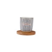 Emsan Tinycoffe 2 Parça New Bone 200 ml Siyah Kupa Seti
