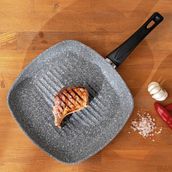 Emsan Titanium Granit 28 cm Kare Tava