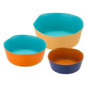 Emsan Voyage Cam 3'lü 16-18-21 cm Kase Seti