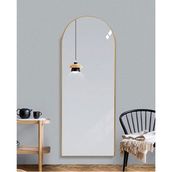 Enc Home Oval Metal Duvar Aynası 180 x 60 cm – Dayanıklı Çerçeveli, Asma Aparatlı ve Şık Dekoratif Tasarım