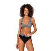Endeep Kadın Desenli Boyundan Bağlamalı Bikini Takımı