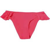 Endeep Kadın Fırfırlı Pembe Bikini Altı