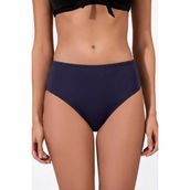 Endeep Kadın Hipster Yüksek Bel Mor Bikini Altı - 36