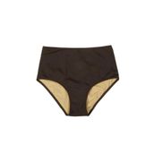 Endeep Kadın Yüksek Bel Toparlayıcı Kahverengi Bikini Altı