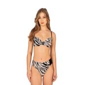 Endeep Kadın Zincir Desenli Destekli Bikini Takımı