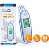 Endostall Yk-Irt1 Temassız Ateş Ölçer | Dijital Kızılötesi Termometre | Hızlı & Doğru Ölçüm | Bebek Çocuk Yetişkin