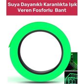 Enenstyle Fashıon Boutıque Özel Üretim Suya Dayanıklı Karanlıkta Işık Veren Merdiven Ev Bahçe 4 Metre Fosforlu Yeşil Şerit Bant