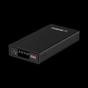 Enerx ENR-P2025DC 20.000 mAh 2.1 Amper LED Göstergeli Siyah Powerbank