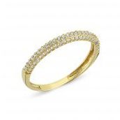 Engin Gold 14 Ayar Altın Yarımtur Yüzük