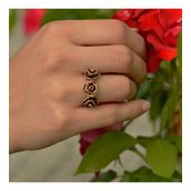 Engin Gold 14K Altın Çiçek Figürlü Yüzük