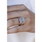 Engin Gold Baget Tasarım 0.38 Ct Pırlanta Yüzük