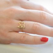 Engin Gold Kuş Figürlü Eklem Yüzük