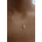 Engin Kuyumculuk 14 Ayar Altın Damla Kolye