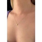 Engin Kuyumculuk 14 Ayar Altın F Harfli Kolye