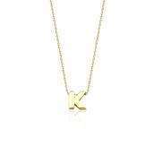 Engin Kuyumculuk 14 Ayar Altın K Harfli Kolye