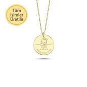 Engin Kuyumculuk 14 Ayar Altın Yeni Doğan Bebek Kolye