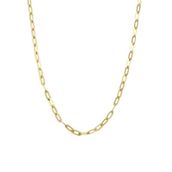 Engin Kuyumculuk 14 Ayar Sade Altın Halka Zincir Kolye