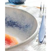 English Home Aqua Sense Seramik Çukur Yemek Tabağı 18 Cm Mavi