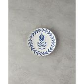 English Home Carnival Tulip Bone Porselen Pasta Tabağı 20 cm Lacivert-Beyaz
