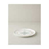 English Home Retro Paisley New Bone China Servis Tabağı 27 cm Beyaz - Mavi