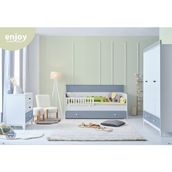 Enjoy Gri 4 Kapaklı Montessori Çocuk Odası Takımı