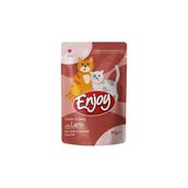 Enjoy Pouch Kuzulu 44x85 gr Yetişkin Yaş Kedi Maması