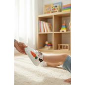 Enoch Shoes Enoch Havuç Figürlü Ve Kulak Detaylı İlk Adım Bebek Ayakkabı