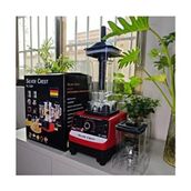 Enoy Silver Crest Blender Profesyonel Karıştırıcı Meyve Sebze Öğütücü Set 9500W ,sanayi Tipi - Kırmızı