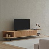 Enza Home Austin 250x52.6 cm Açık Meşe TV Sehpası