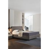 Enza Home Cordell Başlıklı Gri 180x200 cm Baza Set