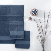 Enza Home Essentials Navy 50x90 CM 3'lü El Havlusu Seti