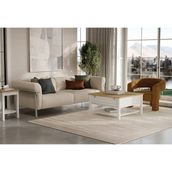 Enza Home Marsell Koltuk Takımı, Örme, 73201 Krem