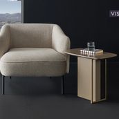Enza Home Oslo C sehpa, 55x48 (GxY) Yan Sehpa