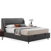 Enza Home Parma 14210 Antrasit 200x200 cm Başlıklı Baza