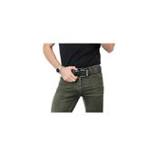 ENZİM JEANS Kot Ve Kanvasa Uygun-Hakiki Deri Erkek Kemer Siyah Saç 110 CM
