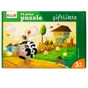Eolo Çiftlikte 24 Parça Puzzle