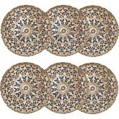 Ephesus Pasta Tabağı Seti 6lı -20CM - RENKSİZ - Çok Renkli