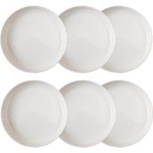Ephesus Whıte Çukur Tabak Seti 22CM - 6lı - RENKSİZ - Beyaz