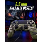 Epilons Led Işıklı Oyun Kolu – Durum Göstergeli Şık Tasarım FRTKGT25DYMXUCZPS4KOLLL-3-1