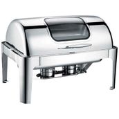 Epinox Camlı 9 lt Chafing Dish Roltop