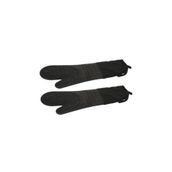 Epinox Ikili Siyah Silikon Mutfak Eldiveni - Yanmaz Eldiven 41.5 cm