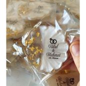 Epoksi Magnet 25ad Gold Söz Nişan Nikah Düğün Sünnet Hediyeliği P