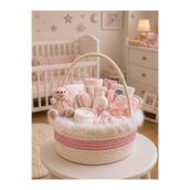 Epolaxs Bebek Hastane Çıkışı Hediye Sepeti Yenidoğan Bebek Hediye Kutusu Doğum Odası Süsleme Baby Shower Sepeti