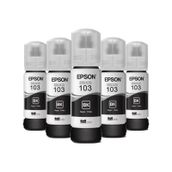 Epson 103 C13T00S14A L3266 Beşli Siyah Mürekkep Kartuş Seti