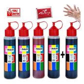 Epson 5x500 ml Perfection Perfection Ecotank L4150 L4160 Yazıcı Uyumlu Mürekkep Seti