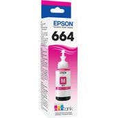 Epson EcoTank 664 C13T6643A Kırmızı Orijinal Mürekkep