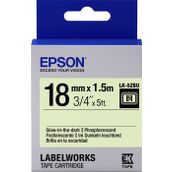 Epson Lk-4ybp Pastel Sarı Üzeri Siyah 12 mm 9 mt Etiket
