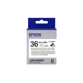 Epson LK-7WBVS SLCW Beyaz Üzeri Siyah 36mm 8 m Etiket