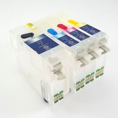 Epson T1001-T1004 Uyumlu 4 Renk Kolay Dolan Kartuş